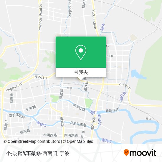 小拇指汽车微修-西南门地图