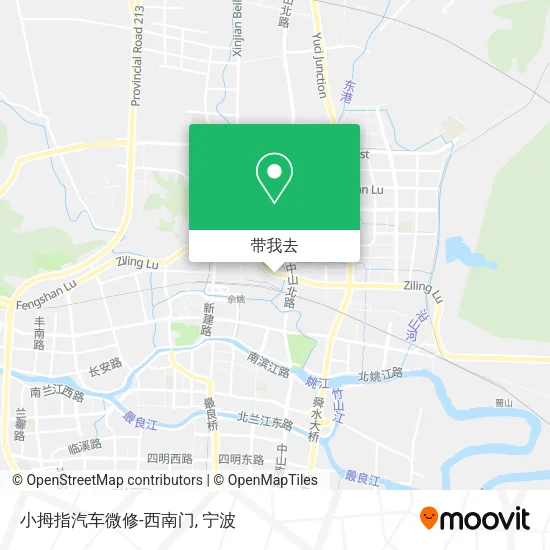 小拇指汽车微修-西南门地图
