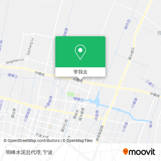 明峰水泥总代理地图