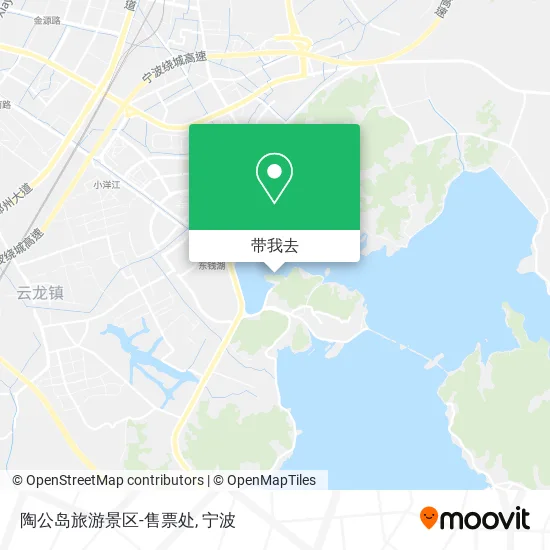 陶公岛旅游景区-售票处地图