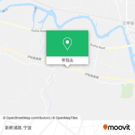 新桥浦路地图