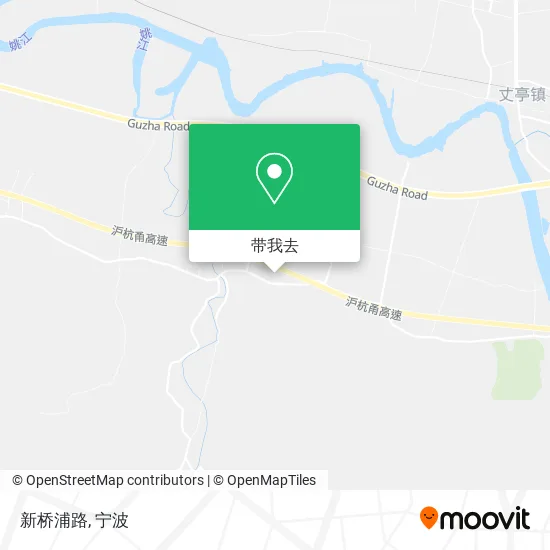 新桥浦路地图