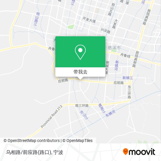 乌相路/前应路(路口)地图