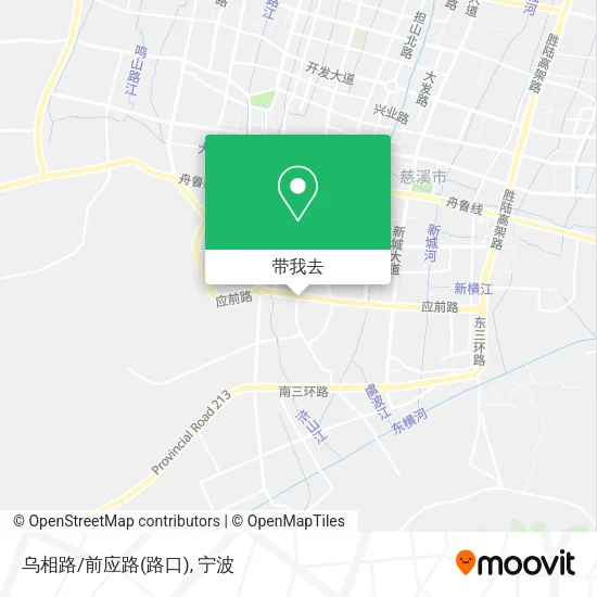 乌相路/前应路(路口)地图