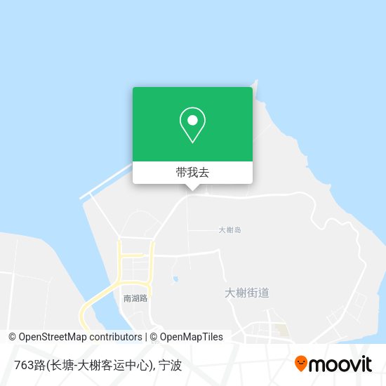 763路(长塘-大榭客运中心)地图