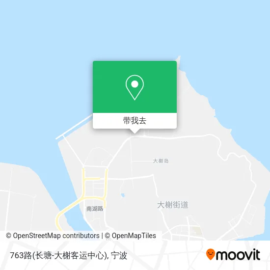 763路(长塘-大榭客运中心)地图