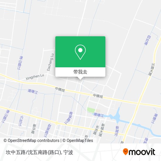 坎中五路/沈五南路(路口)地图