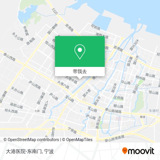 大港医院-东南门地图