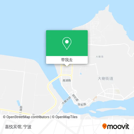 嘉悦宾馆地图