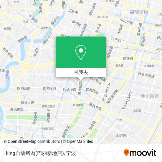 king自助烤肉(巴丽新地店)地图