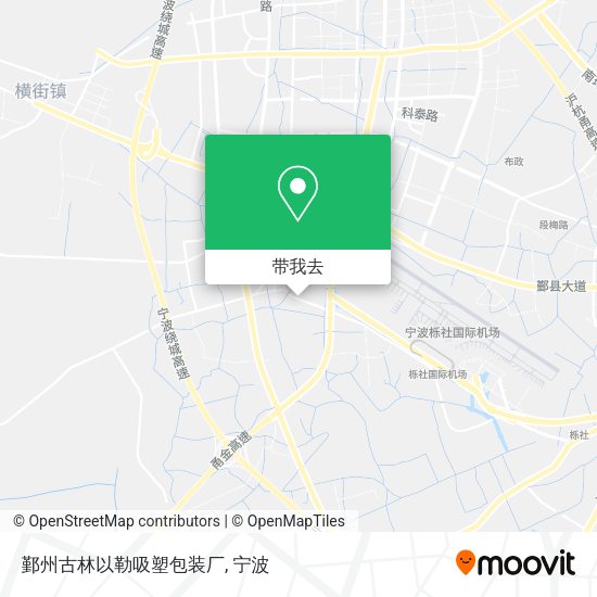 鄞州古林以勒吸塑包装厂地图
