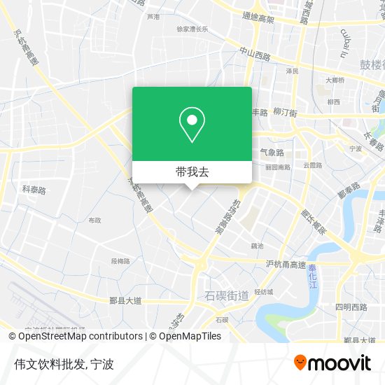 伟文饮料批发地图