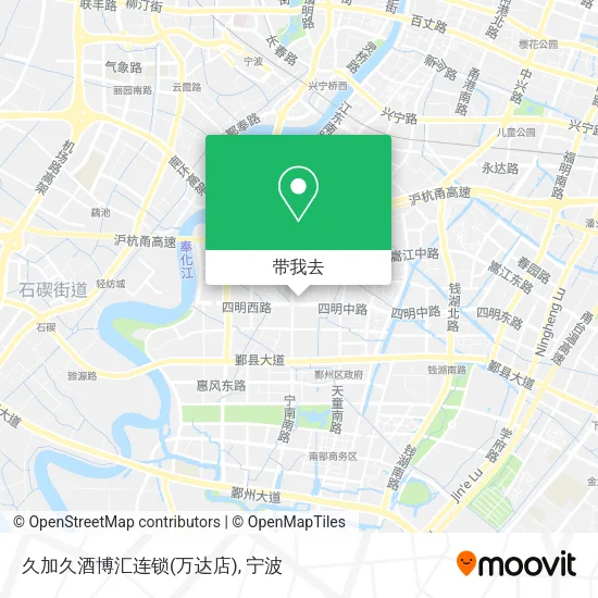 久加久酒博汇连锁(万达店)地图