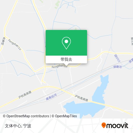 文体中心地图