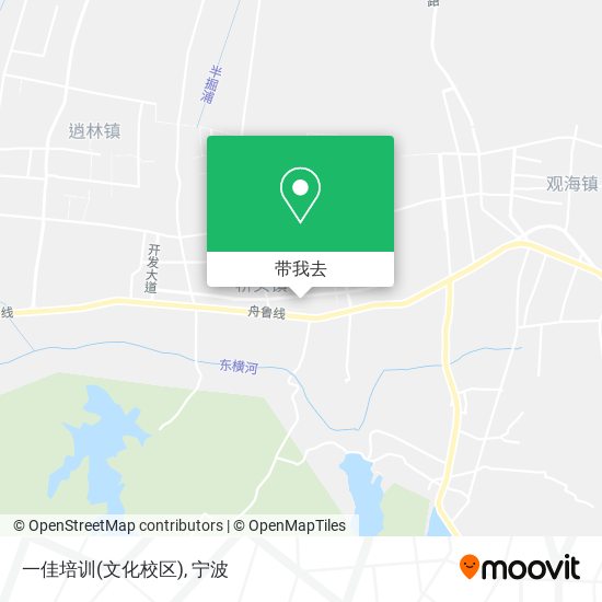 一佳培训(文化校区)地图