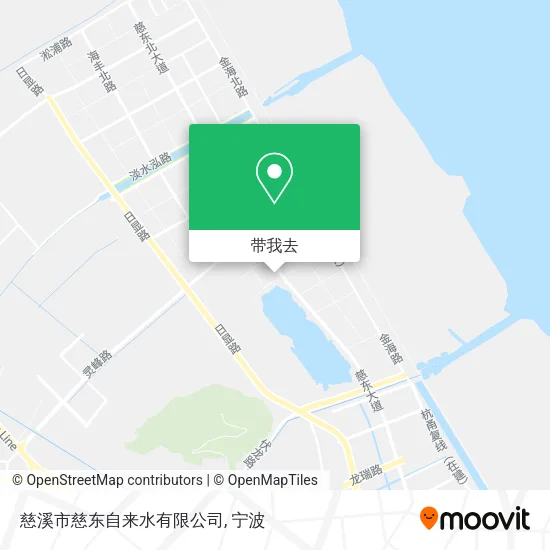 慈溪市慈东自来水有限公司地图