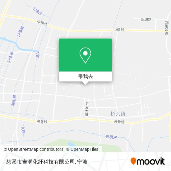 慈溪市吉润化纤科技有限公司地图