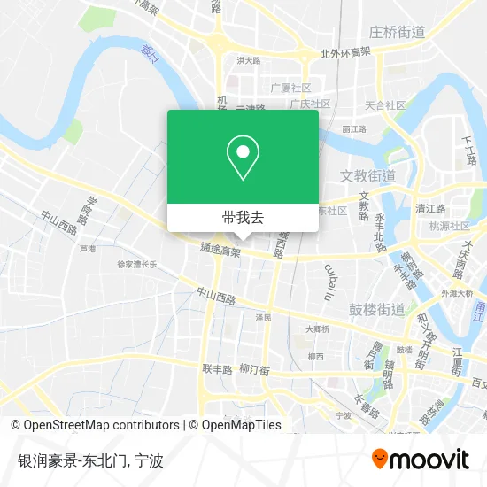 银润豪景-东北门地图