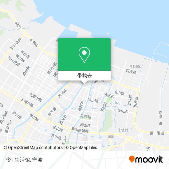 悦+生活馆地图