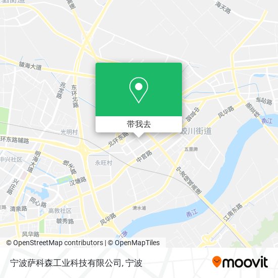 宁波萨科森工业科技有限公司地图