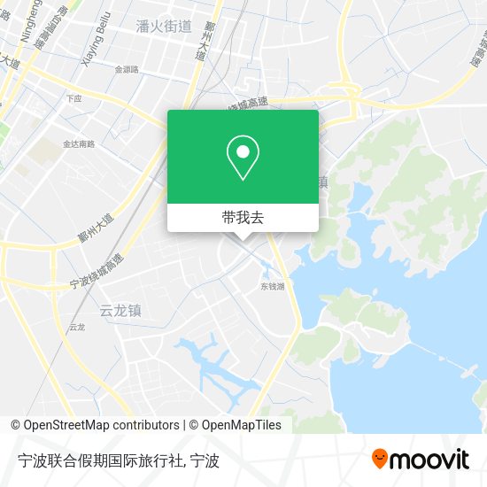 宁波联合假期国际旅行社地图