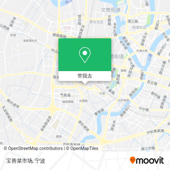 宝善菜市场地图