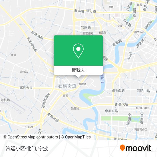 汽运小区-北门地图