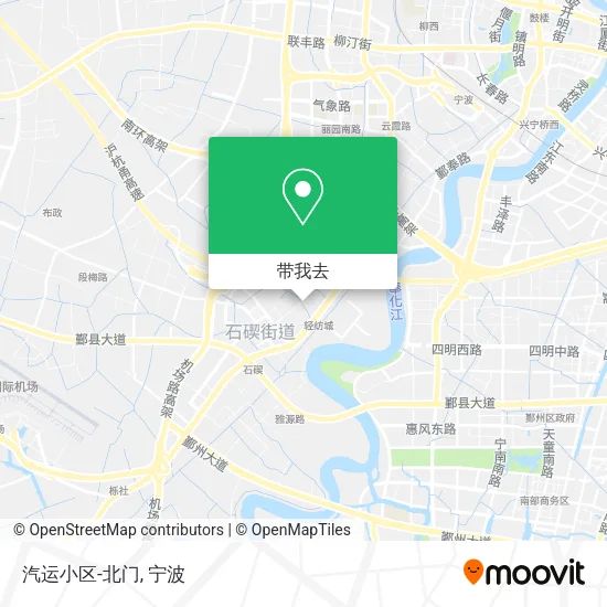 汽运小区-北门地图