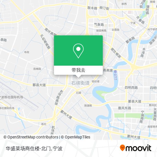 华盛菜场商住楼-北门地图
