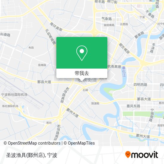 圣波渔具(鄞州店)地图