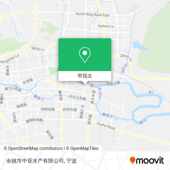 余姚市中亚水产有限公司地图