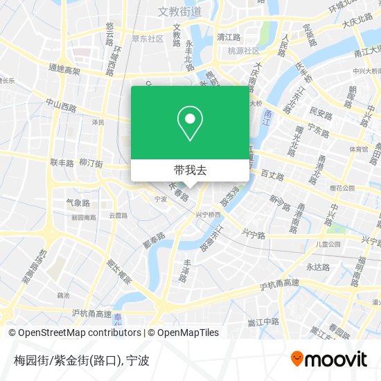 梅园街/紫金街(路口)地图