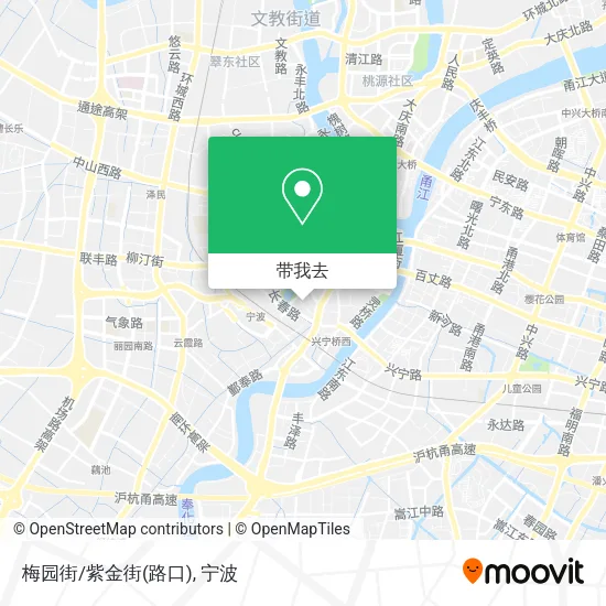 梅园街/紫金街(路口)地图