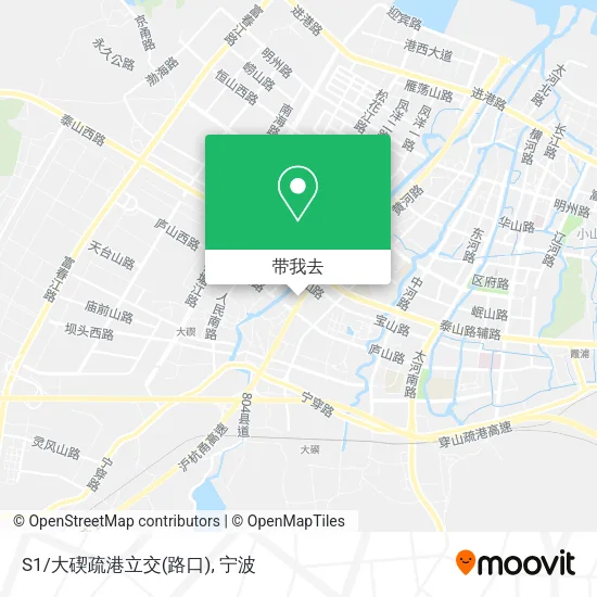 S1/大碶疏港立交(路口)地图