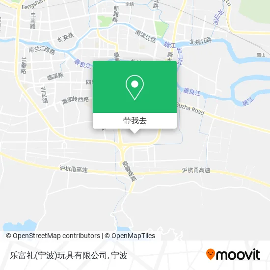 乐富礼(宁波)玩具有限公司地图