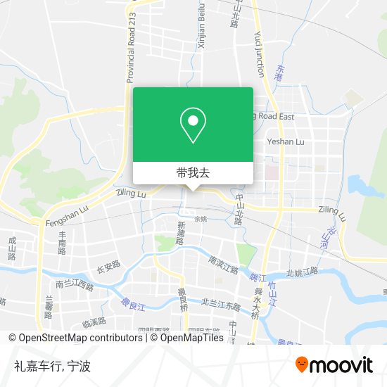 礼嘉车行地图