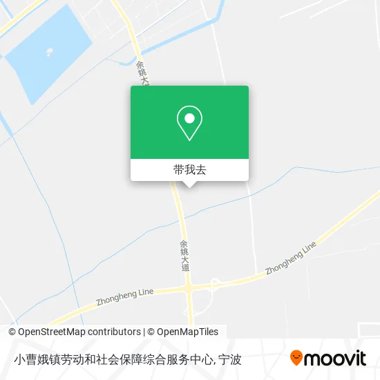 小曹娥镇劳动和社会保障综合服务中心地图
