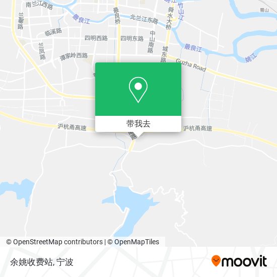 余姚收费站地图