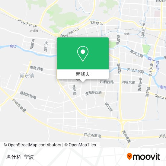 名仕桥地图