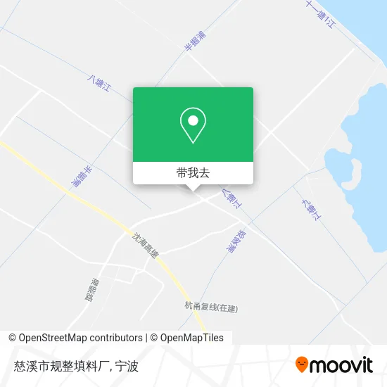 慈溪市规整填料厂地图