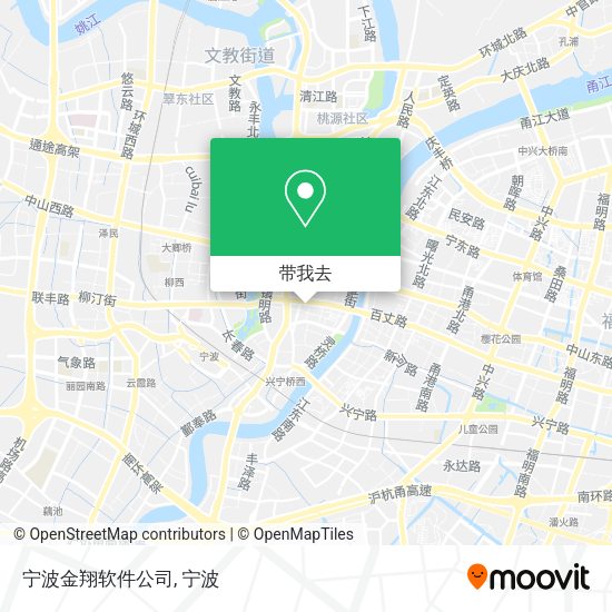 宁波金翔软件公司地图