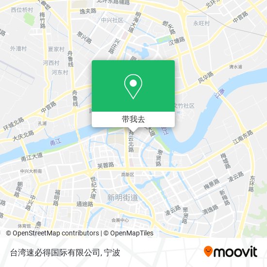 台湾速必得国际有限公司地图