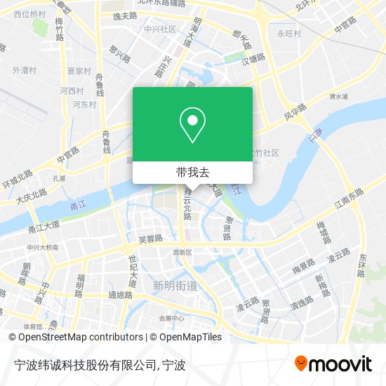 宁波纬诚科技股份有限公司地图