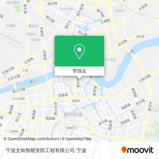 宁波文灿智能安防工程有限公司地图