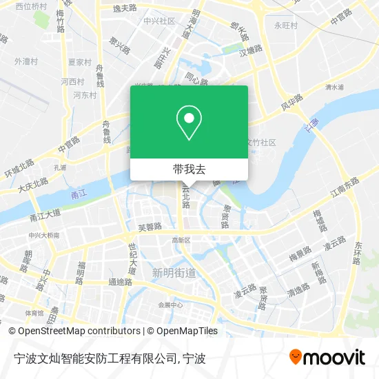 宁波文灿智能安防工程有限公司地图