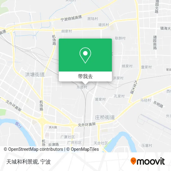 天城和利景观地图