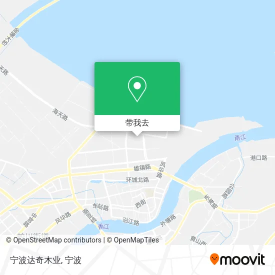 宁波达奇木业地图