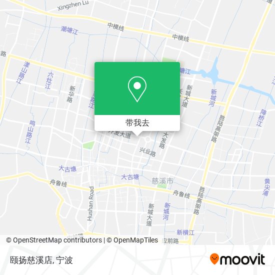 颐扬慈溪店地图