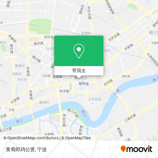 黄蜀郎鸡公煲地图