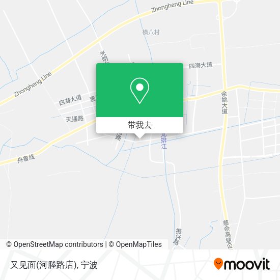 又见面(河塍路店)地图